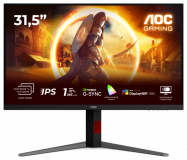 Monitor Gaming AOC U32G4U, 31.5", 3840 x 2160 pixeli, Black, Red, 3 ani Garantie — Nou