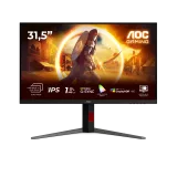 Monitor Gaming AOC U32G4U, 31.5", 3840 x 2160 pixeli, Black, Red, 3 ani Garantie — Nou