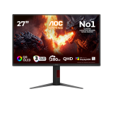 Monitor Gaming AOC Q27G4ZD, 26.5", 2560 x 1440 pixeli, Black, 3 ani Garantie — Nou