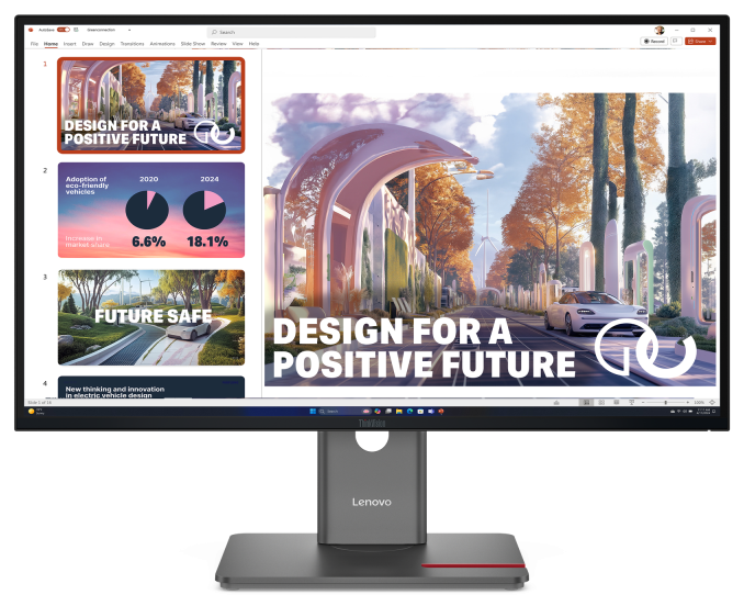 Monitor Consumer Lenovo ThinkVision P27QD-40, 27", 2560 x 1440 pixeli, Black, 2 ani Garantie