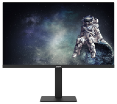 Monitor Gaming Dahua LM25-E241A, 24.5", 1920 x 1080 pixeli, Black, 3 ani Garantie