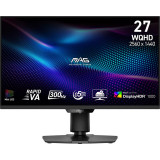 Monitor Consumer MSI MAG 274QPF X30MV, 27", 2560 x 1440 pixeli, Black — Nou