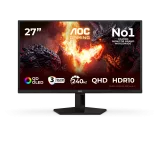 Monitor Gaming AOC Q27G41ZDF, 27", 2560 x 1440 pixeli, Black, 3 ani Garantie — Nou