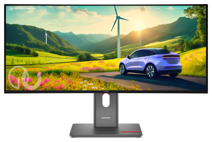 Monitor Consumer Lenovo ThinkVision P34WD-40, 34", 3440 x 1440 pixeli, Black, 2 ani Garantie