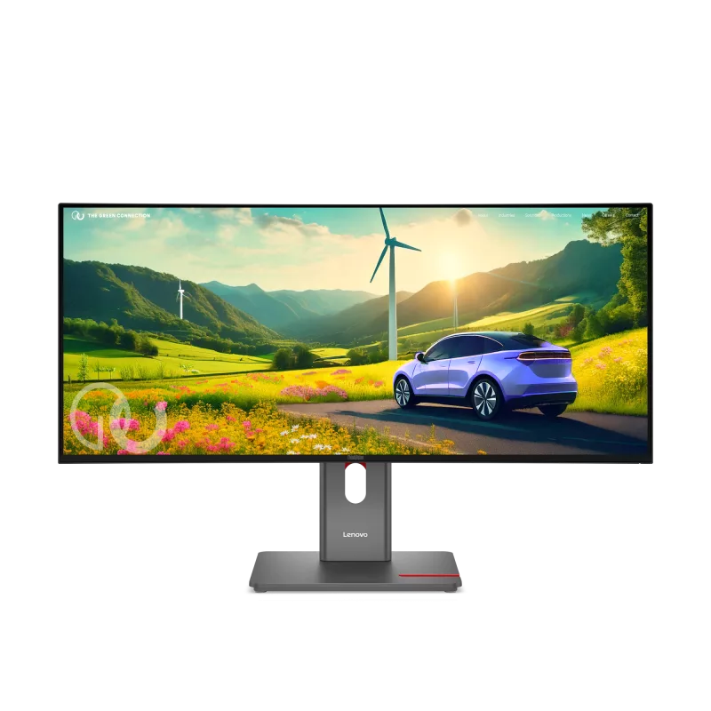 Monitor Consumer Lenovo ThinkVision P34WD-40, 34", 3440 x 1440 pixeli, Black, 2 ani Garantie
