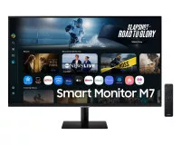 Monitor Samsung 32" LS32FM700UUXDU, Diagonal (inch): 32, Diagonal (cm): 81, Aspect ratio: 16:9, Panel: VA, Resolution: 3840x2160, Refresh Rate: 60Hz, Response time GtG: 4ms, Brightness (max): 300 cd/m², Contrast (static) : 3000:1, Viewing angle: 178/178, Color Gamut Type: NTSC, Color Gamut Coverage — Nou