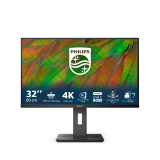 Monitor Commercial Philips 32B1U3900/00, 31.5", 3840 x 2160 pixeli, Black, 3 ani Garantie — Nou