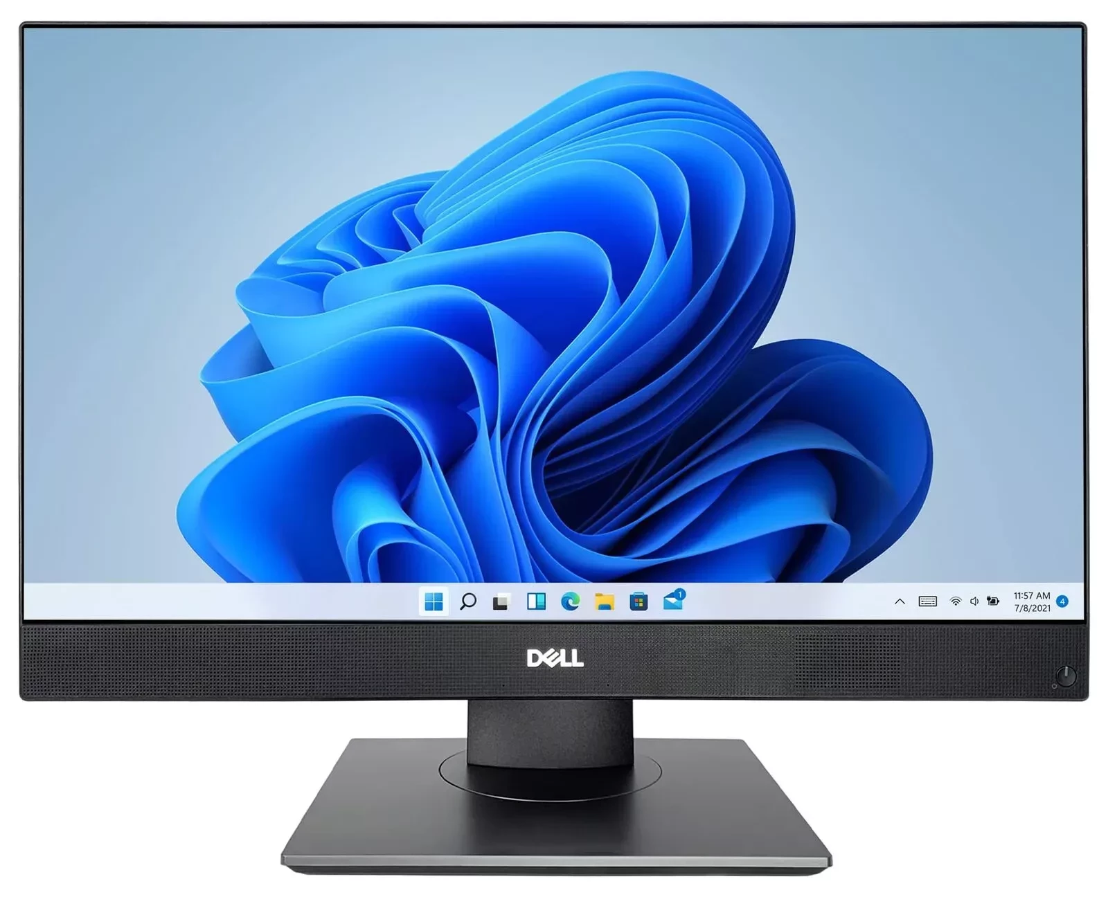 Calculator All in One, Dell OptiPlex 7470, Display 24" 1920 by 1080, Picior Compatibil, Intel Core i7 8700 3.2 GHz up to 4.6 GHz; 8 GB DDR4; Fara Hard Disk; Fara Windows; 3 Ani Garantie, Premium, Refurbished - imaginea 1