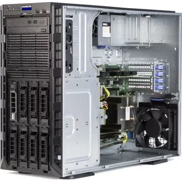 Server Dell PowerEdge T340, 8 Bay 3.5 inch, Intel 4 Core Xeon E-2124 3.3 GHz up to 4.3 GHz, 64 GB DDR4 ECC, 2 x 1 TB SSD, 2 Ani Garantie - imaginea 5