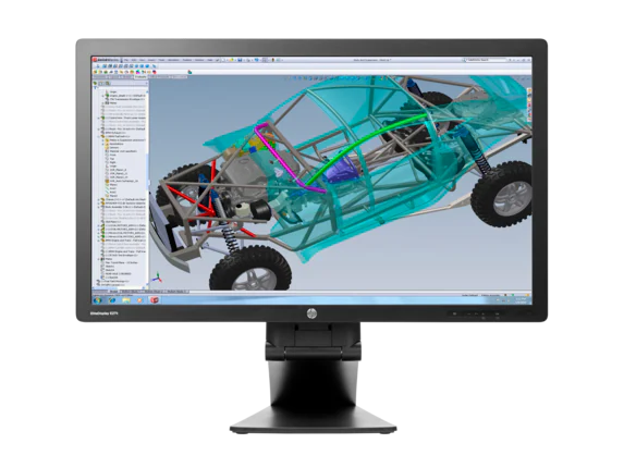 Monitor 27 inch, HP EliteDisplay E271i, LED IPS, FHD, Black - imaginea 1