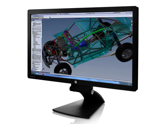 Monitor 27 inch, HP EliteDisplay E271i, LED IPS, FHD, Black, 3 Ani Garantie, Refurbished - imaginea 4
