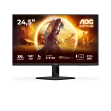 Monitor Gaming AOC 25G4SRE, 24.5", 1920 x 1080 pixeli, Black, Red, 3 ani Garantie — Nou