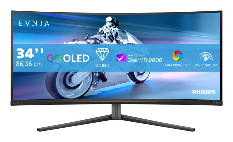Monitor Consumer Philips 34M2C6500/00, 34", 3440 x 1440 pixeli, Grey, 2 ani Garantie - imaginea 1