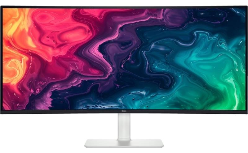 Monitor Commercial Dell 34 Plus S3425DW, 34", 3440 x 1440 pixeli, Silver-Black, 3 ani Garantie - imaginea 1
