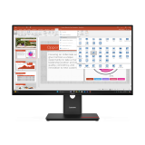 Monitor Commercial Lenovo ThinkVision T27-40, 27", 1920 x 1080 pixeli, Black, 3 ani Garantie — Nou