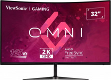Monitor Consumer ViewSonic VX3218C-2K, 31.2", 2560 x 1440 pixeli, Black, 2 ani Garantie — Nou