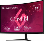 Monitor Consumer ViewSonic VX3218C-2K, 31.2", 2560 x 1440 pixeli, Black, 2 ani Garantie - imaginea 3