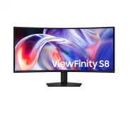 Monitor Samsung 40" LS40H850TAUXEN, Curvature: 1000R, Diagonal (inch): 40, Diagonal (cm): 101, Aspect ratio: 21:9, Panel: VA, Resolution: 5120x2160, Refresh Rate: 144Hz, Response time GtG: 4ms, Brightness (max): 350 cd/m², Contrast (static) : 3000:1, Viewing angle: 178/178, Colours: 1.07B, Speakers — Nou