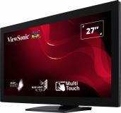 Monitor Consumer ViewSonic TD2760, 27", 1920 x 1080 pixeli, Touchscreen, Black, 3 ani Garantie - imaginea 2