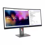 Monitor Commercial Lenovo ThinkVision P40WD-40, 39.7", 5120 x 2160 pixeli, Black, 3 ani Garantie — Nou