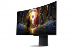 Monitor Samsung 34" LS34DG850SUXDU, Curvature: 1800R, Diagonal (inch): 34, Diagonal (cm): 86, Aspect ratio: 21:9, Panel: OLED, Resolution: 3440x1440, Refresh Rate: 175Hz, Response time GtG: 0.03ms, Brightness (max): 250 cd/m², Contrast (static) : 1M:1, Viewing angle: 178/178, Color Gamut Type - imaginea 4