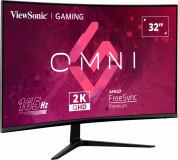Monitor Consumer ViewSonic VX3218C-2K, 31.2", 2560 x 1440 pixeli, Black, 2 ani Garantie - imaginea 2