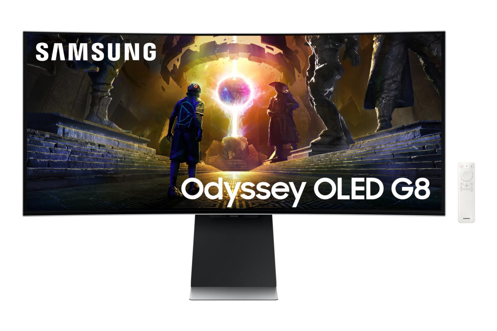 Monitor Samsung 34" LS34DG850SUXDU, Curvature: 1800R, Diagonal (inch): 34, Diagonal (cm): 86, Aspect ratio: 21:9, Panel: OLED, Resolution: 3440x1440, Refresh Rate: 175Hz, Response time GtG: 0.03ms, Brightness (max): 250 cd/m², Contrast (static) : 1M:1, Viewing angle: 178/178, Color Gamut Type - imaginea 1