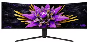 Monitor Gaming TCL 57R94, 57", 7680 x 2160 pixeli, Negru-Alb, 2 ani Garantie — Nou