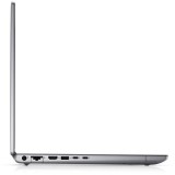 Laptop Dell Precision 7670, Intel Core i9 12950HX 2.5 GHz up to 5.0 GHz, 32 GB DDR5 CAMM, nVidia RTX A4500 16 GB GDDR6, Wi-Fi, Bluetooth, WebCam, Display 16" 1920 by 1200, 1 TB SSD M.2 NVMe, Windows 11 Pro, 3 Ani Garantie, Premium - imaginea 5
