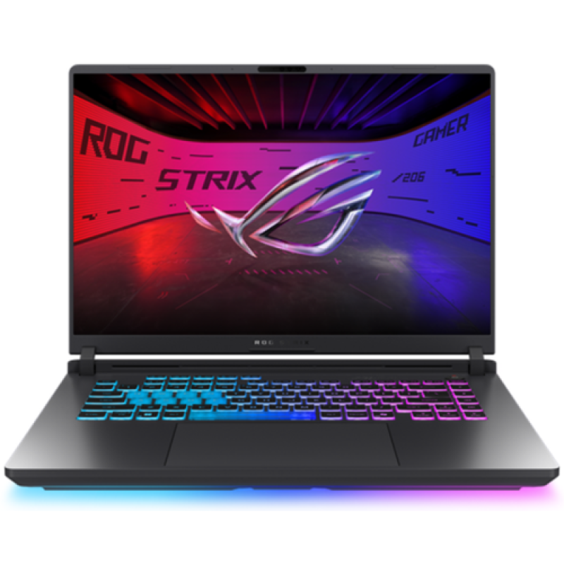 Laptop Gaming ASUS ROG Strix G16, cu procesor AMD Ryzen 9 8940HX, 16'' IPS, 16 GB DDR5, 512 GB, nVidia GeForce RTX 5050, 8GB GDDR7, Fr OS, 2 ani Garantie - imaginea 1