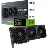 Placa Video ASUS PRIME nVidia GeForce RTX 5080 OC, 16 GB GDDR7, 256 bit, PCIe 5.0 x16, 1 x HDMI, 3 x DisplayPort — Nou
