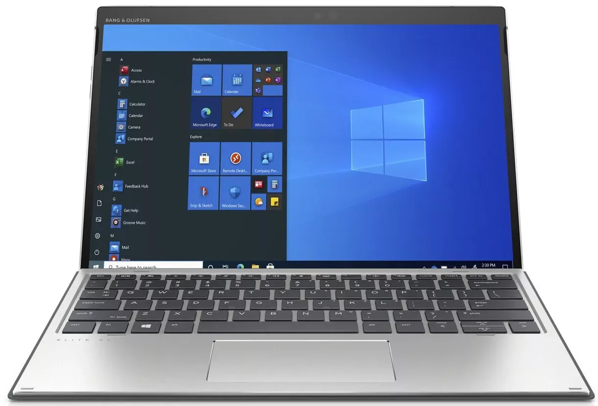 Tableta 2 in 1 HP Elite x2 G8, Intel Core i5 1135G7 2.4 GHz up to 4.2 GHz, Intel Iris Xe Graphics, Wi-Fi, Bluetooth, 4G, WebCam, Display 13" 1920 by 1280 Touchscreen, 8 GB LPDDR4, Fara Hard Disk; Fara Windows; 1 An Garantie, Second Hand - imaginea 1