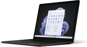 Laptop Microsoft Surface 5, Intel Core i7 1265U 1.8 GHz up to 4.8 GHz, Intel Iris Xe Graphics, Wi-Fi, Bluetooth, WebCam, Display 13.5" 2256 by 1504 Touchscreen, 16 GB LPDDR5, 256 GB SSD M.2 NVMe, Windows 10 Pro, 3 Ani Garantie - imaginea 4