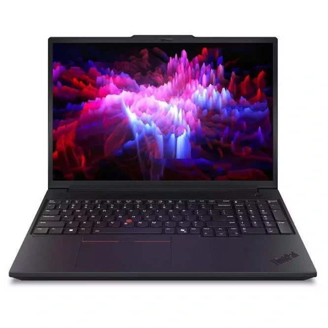 Laptop Lenovo ThinkPad P16v Gen 3, Intel Core Ultra 9 285H 2.9 GHz up to 5.4 GHz, 64 GB DDR5, 512 GB SSD M.2 NVMe, nVidia RTX PRO 2000 Blackwell 8 GB GDDR7, Tastatura QWERTY US, Wi-Fi, Bluetooth, WebCam, Display 16" 3840 by 2400 OLED Touchscreen, Fara Windows; 3 Ani Garantie, Premium, Refurbished - imaginea 1