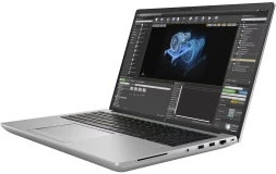 Laptop HP ZBook Fury 16 G10, Intel Core i7 13850HX 2.1 GHz up to 5.3 GHz, nVidia RTX A1000 6 GB GDDR6, Wi-Fi, Bluetooth, WebCam, Display 16" 1920 by 1200, Fara Memorie Ram, Fara Hard Disk, Fara Windows, 1 An Garantie - imaginea 5