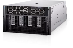 Server Dell PowerEdge XE9680, 8 Bay 2.5 inch, 2 Procesoare Intel 48 Core Xeon Platinum 8558 2.1 GHz up to 4.0 GHz, 2 TB DDR5 ECC ( 32 x 64 GB RDIMM), 2 x 480 GB SSD NVMe PCIe + 4 x 3.84 TB SSD NVMe PCIe, 8 x NVIDIA HGX H200 141GB, 2 Ani Garantie, Ca Nou - imaginea 5