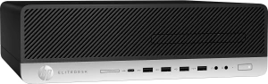 Calculator HP EliteDesk 800 G4, Desktop SFF, Fara Procesor, Fara Memorie Ram, Fara Hard Disk, Fara Windows, 1 An Garantie — Second Hand