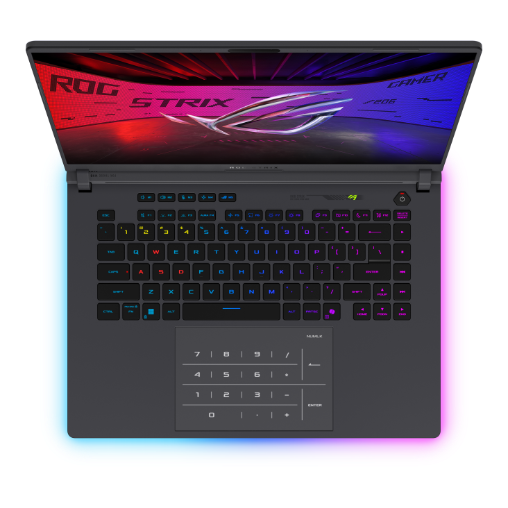 Laptop Gaming ASUS ROG Strix G16, cu procesor Intel Core Ultra 9 290HX, 16'' IPS, 32 GB DDR5, 1 TB, NVIDIA GeForce RTX 5080, 16GB GDDR7, Fr OS, 3 ani Garantie - imaginea 1