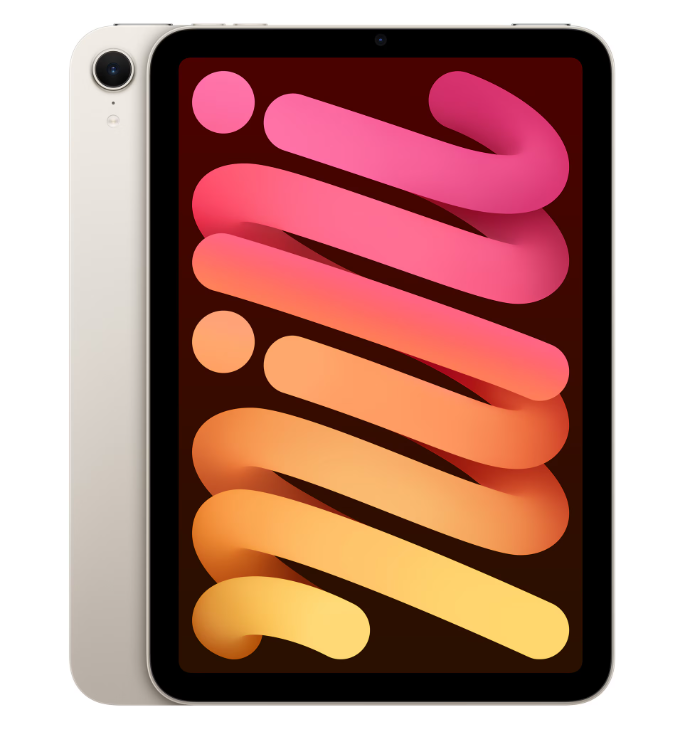 Apple iPad mini (A17 Pro) Wi-Fi 128GB - Starlight - imaginea 1
